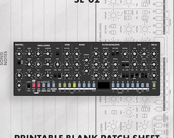 Roland SE-02 Pusta karta łatkowa do druku