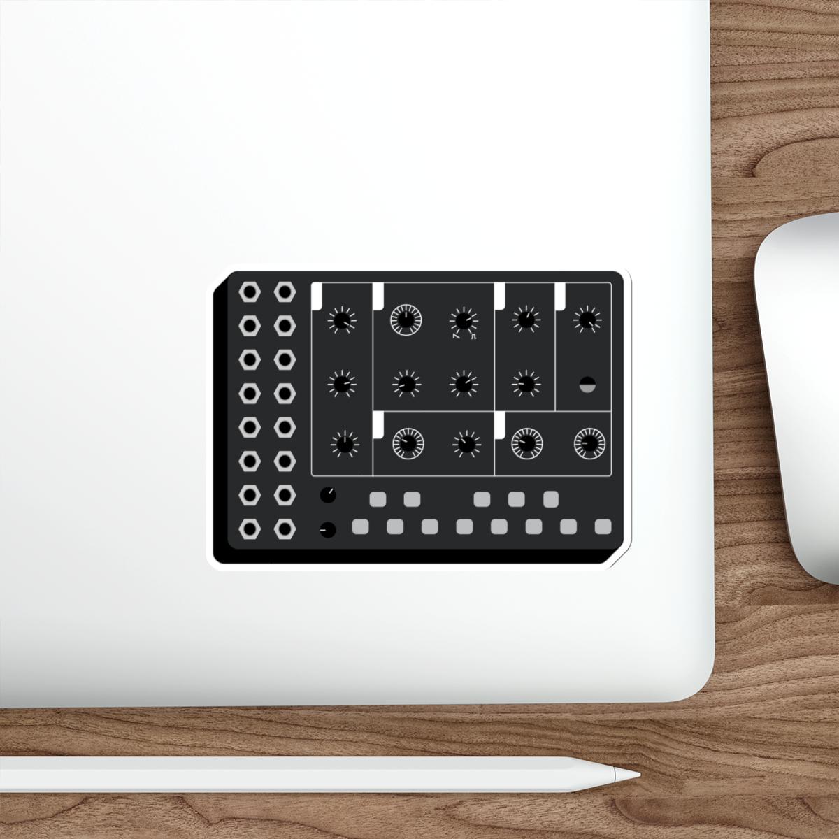 Synth Line Sticker Moog Mavis Sticker, Semi-modular Analog Synth Decal for Laptop, Studio ...