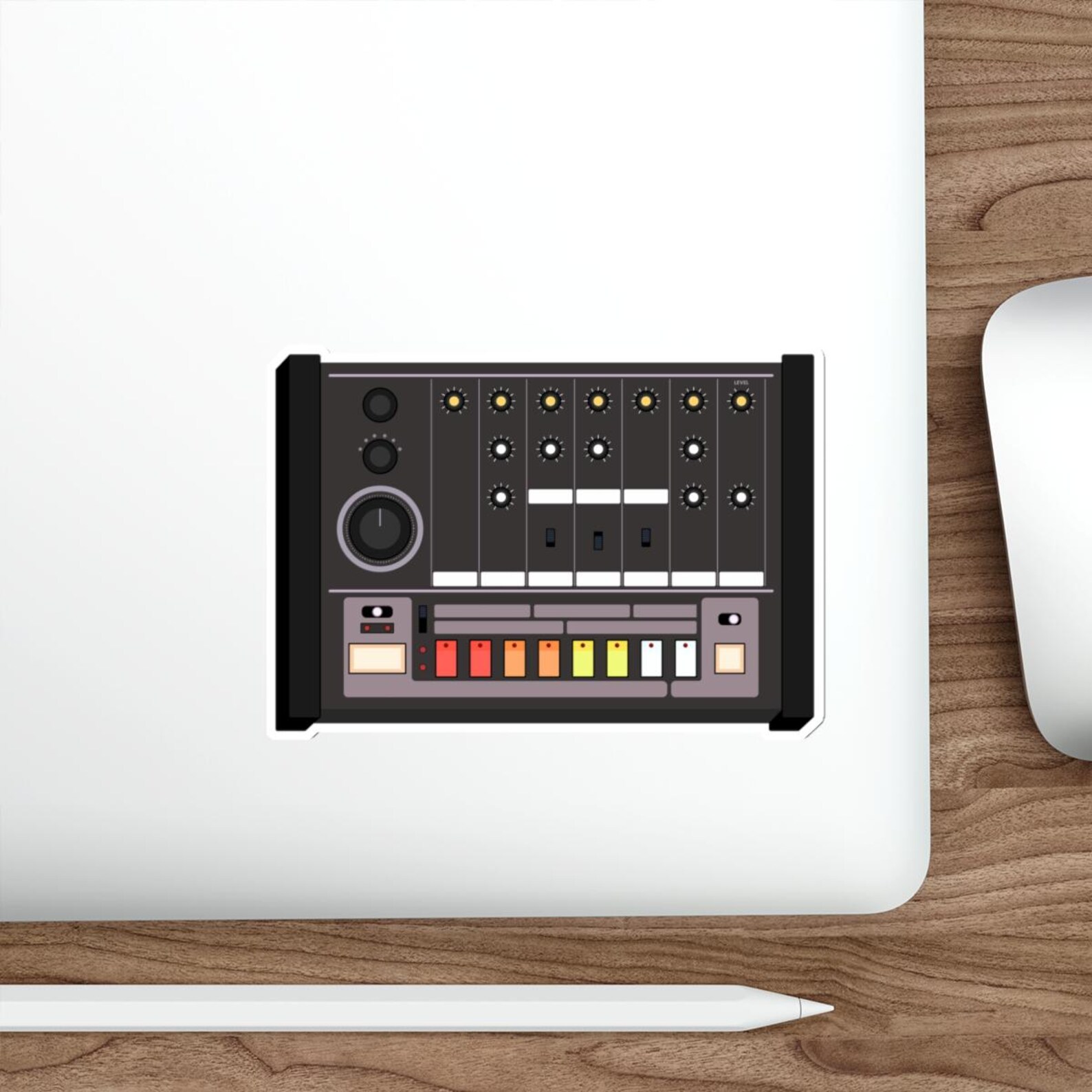 Roland TR-808 Drum Machine Sticker, Analog Rhythm Vinyl Decal for ...