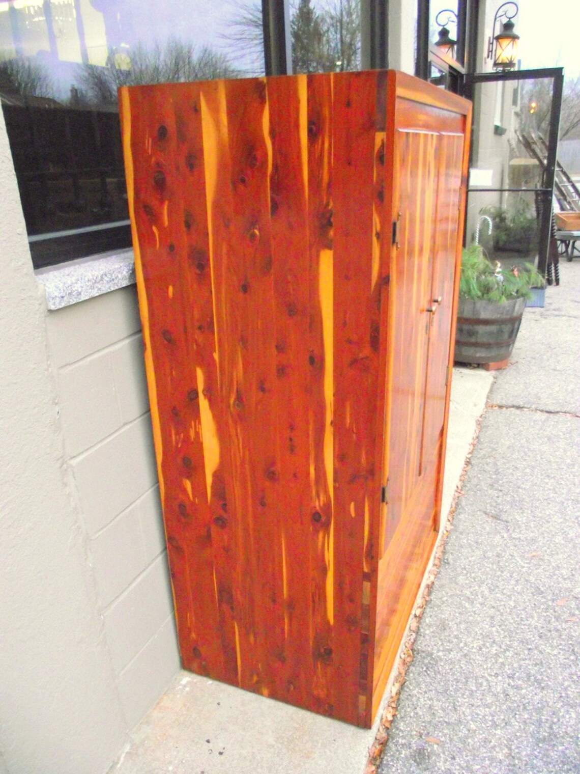 Genuine Solid CEDAR Murphy Armoire Wardrobe Closet Etsy