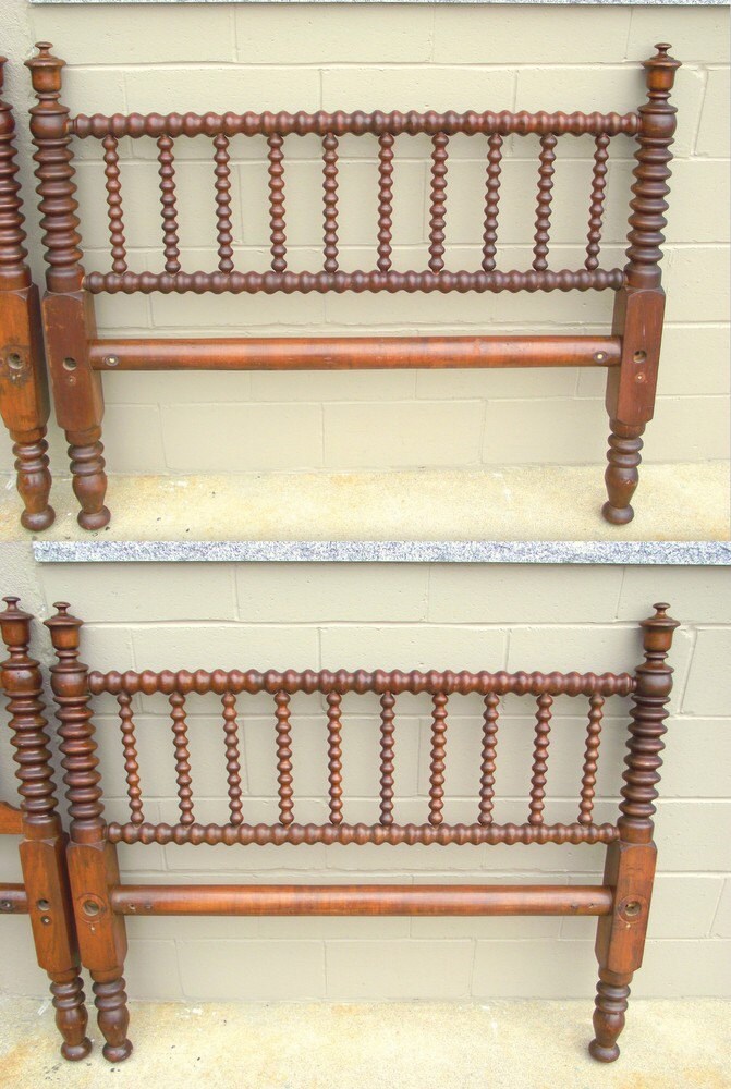 Antique Heirloom Spindle Spool Bed FULL Double Size Etsy