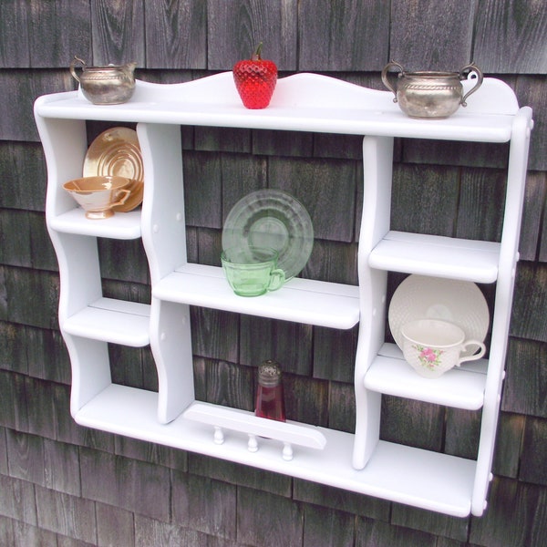 Teacup Display Shelf Case Etsy