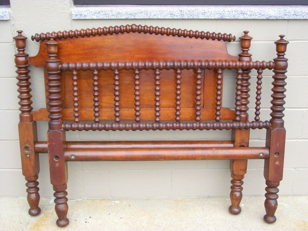 Antique Heirloom Spindle Spool Bed FULL Double Size Etsy