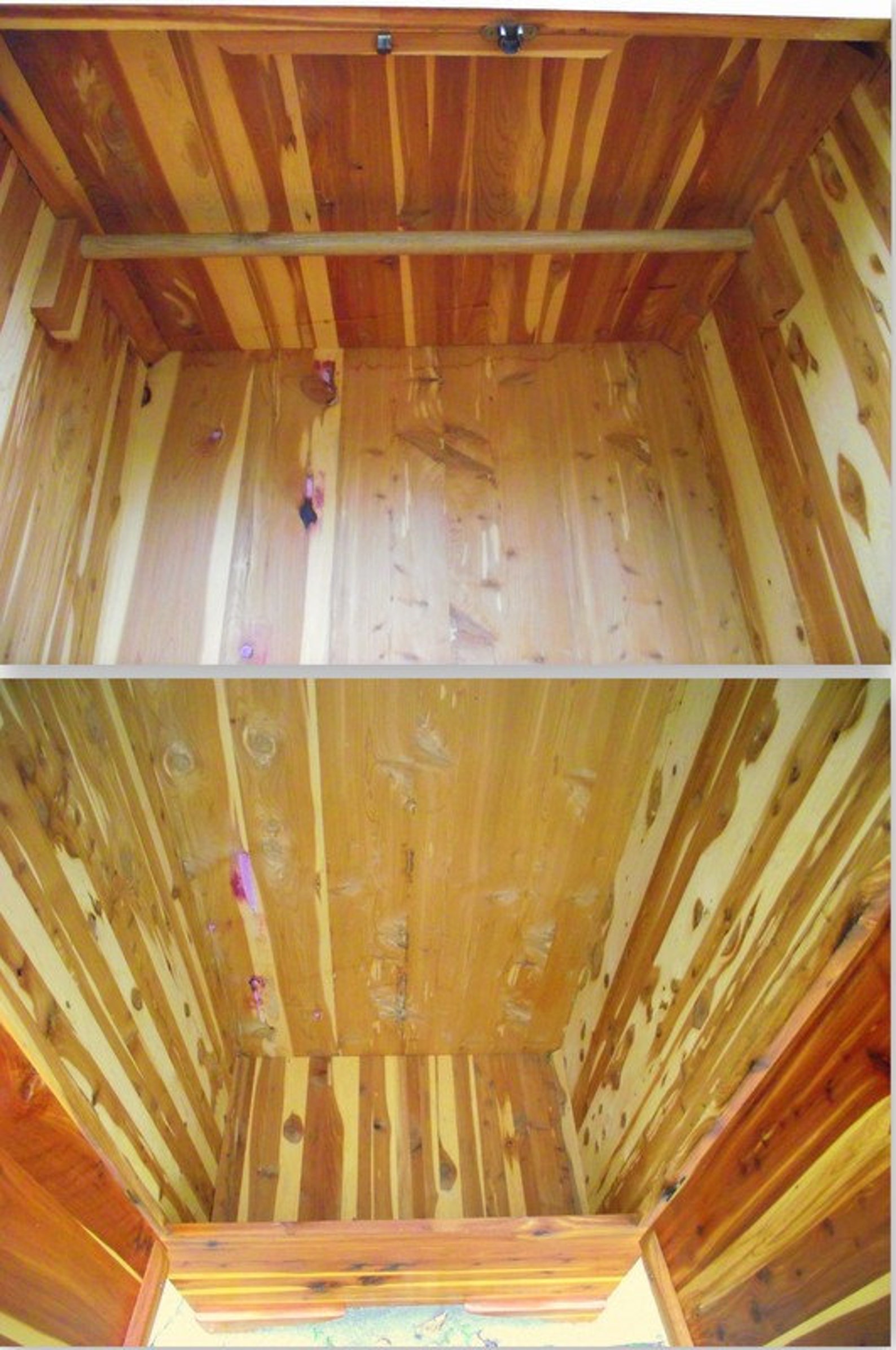 Genuine Solid CEDAR Armoire Wardrobe Closet with Double Doors Etsy