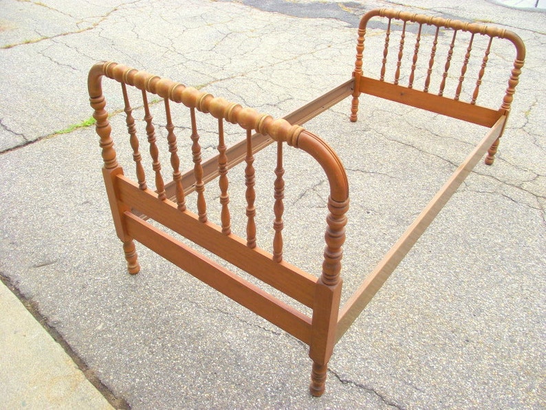 Jenny Lind BED Spindle Spool Twin Size Antique Heirloom Etsy