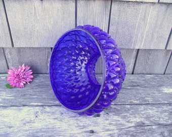 ☆美 フェントン ベイビーブルー オーバーレイシェードランプ Fenton Blue Lamp - Etsy