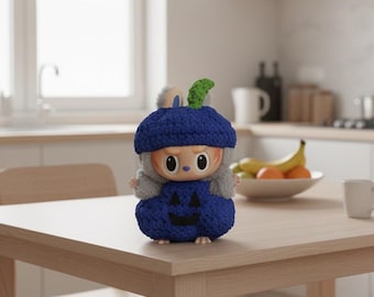 Mönster för amigurumi till fantasimonster i PDF-format – Enkel virkdocka för nybörjare