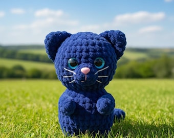 Little Cat Amigurumi Crochet Pattern | Beginner Friendly (PDF)