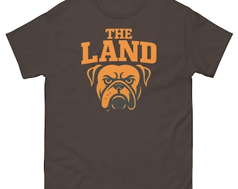 Cleveland  - THE LAND Bulldog T-Shirt | Cleveland City Pride Tee | Ohio Urban Streetwear | Unisex Graphic Shirt