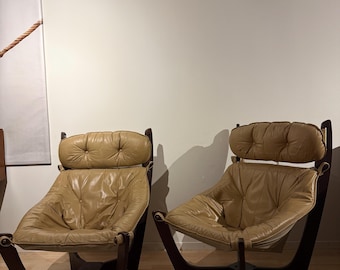 Silla Luna Odd Knutsen, retro escandinavo.