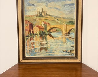 Hortense Mattice Gordon (1887–1961) – 1944 Impresionista, paisaje, arte canadiense