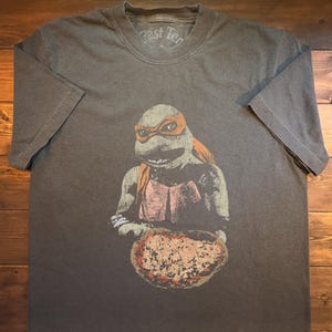 Teenage Mutant Ninja Turtles “Mikey 94” Tribute Tee - Michelangelo TMNT inspired Vintage Style Shirt