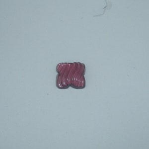 Roze Tourmaline Fancy Carved Loose Natural Gem 7 x 7mm