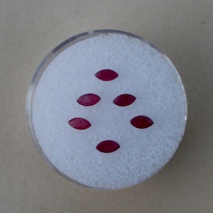 6 Ruby Marquise Natural Gems 4x2mm each