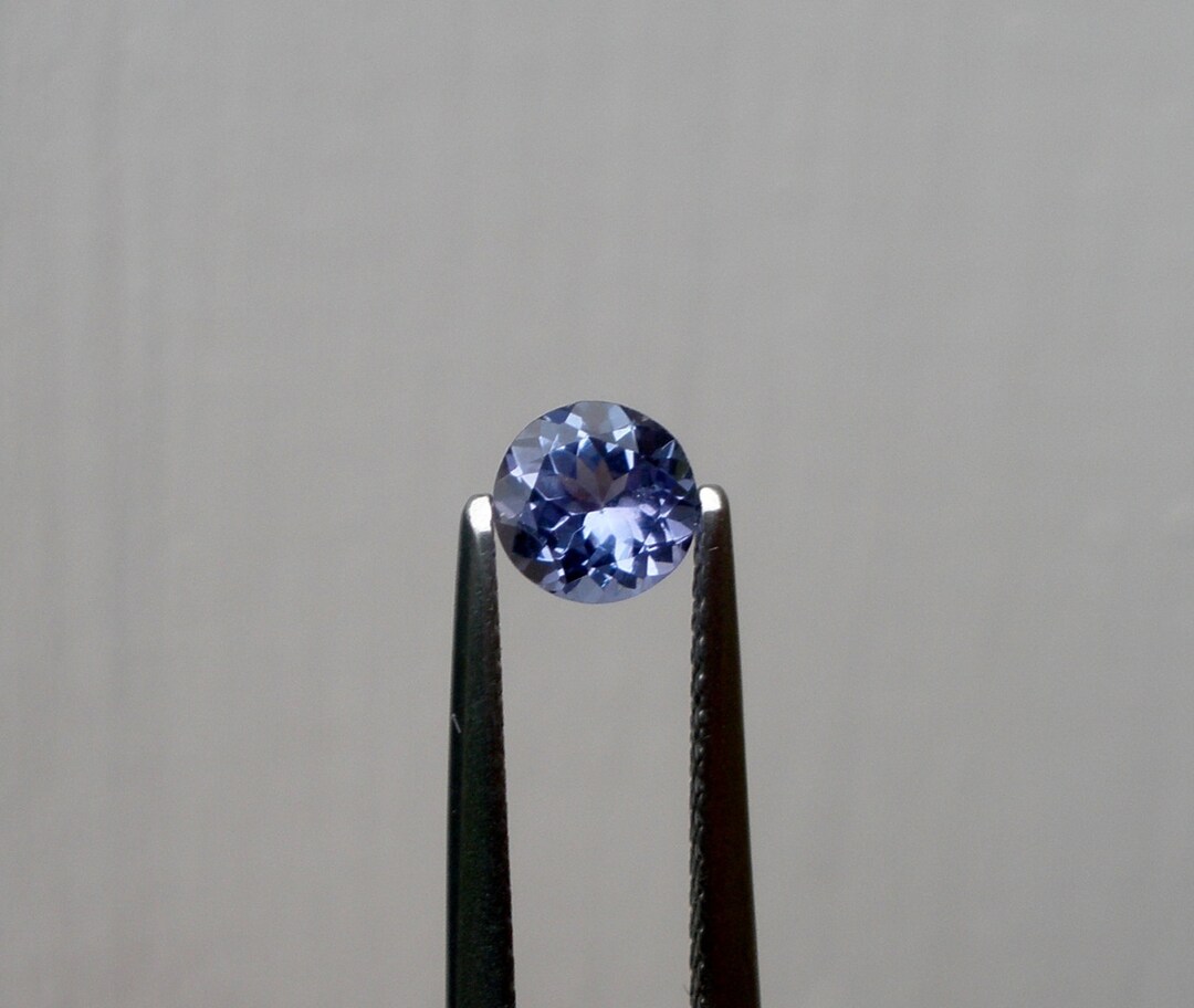 Tanzanite Round Loose Faceted Natural Gem 5mm - Etsy