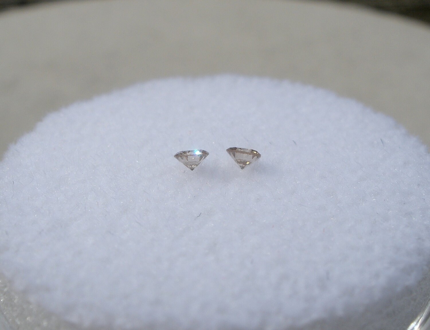 Lot De Diamants Naturels Blancs Facettés - 20+ Carats - Forme Irrégulière Flocon - Non Traités