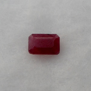 Ruby Emerald Loose Faceted Natural Gem 6x4mm