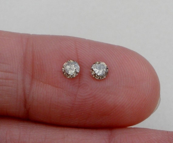 Cognac Red Natural Diamond Loose Faceted Round 3mm