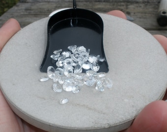 Over 25 Carats of Loose White Topaz  Gemstones