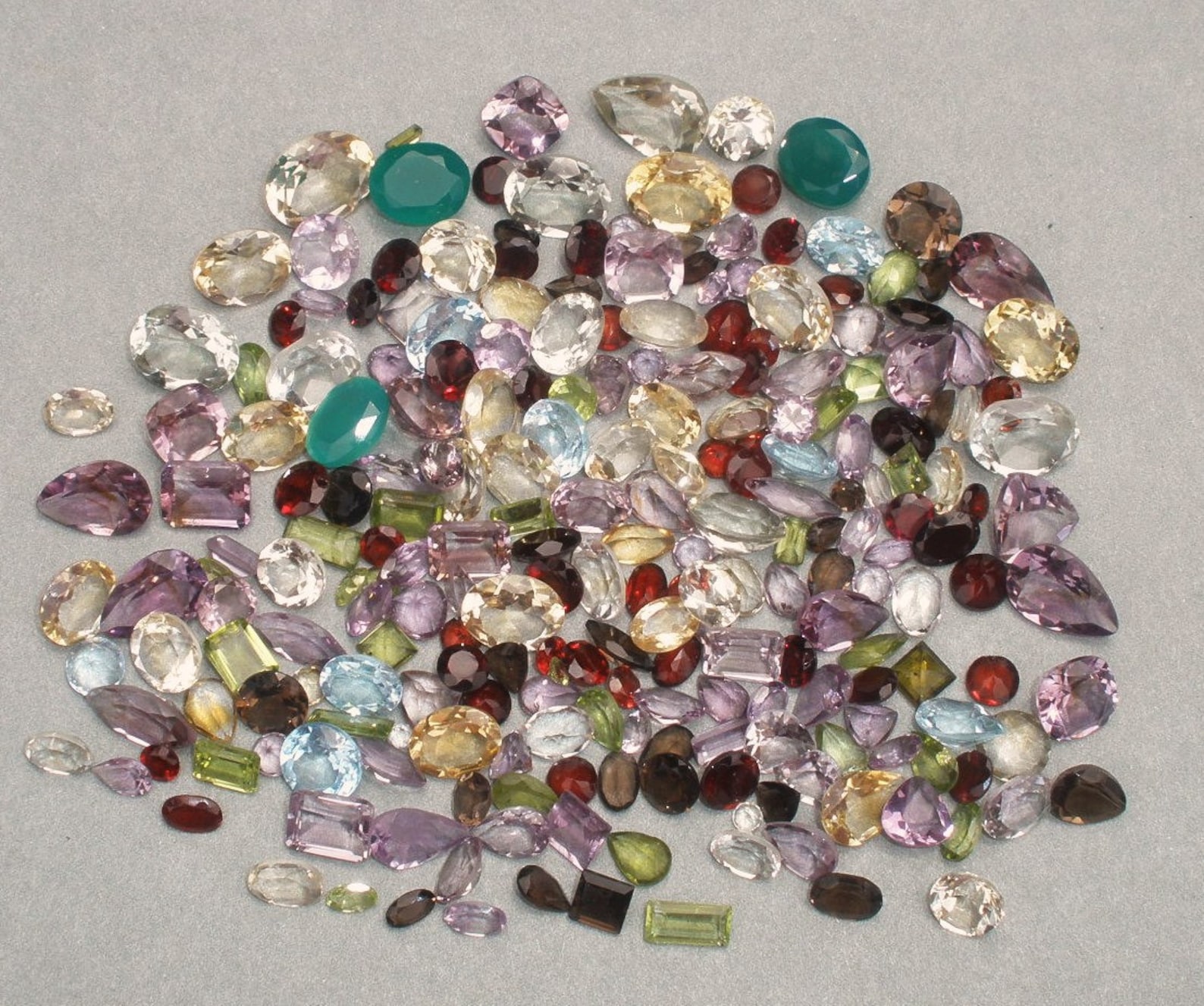 Over 200 Carats of Loose Natural Gemstone Mix Parcel Lot Etsy