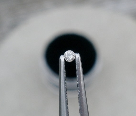 ホワイト天然ダイヤモンド ルース ファセット ラウンド 1.8 mm - Etsy 日本