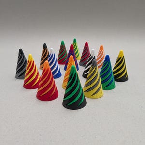 3D Printed Spiral Fidget - Stress Relief Toy