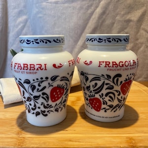 FABBRI AMARENA 陶器製 保存容器 ボローニャ Vintage Fabbri Jar - Etsy