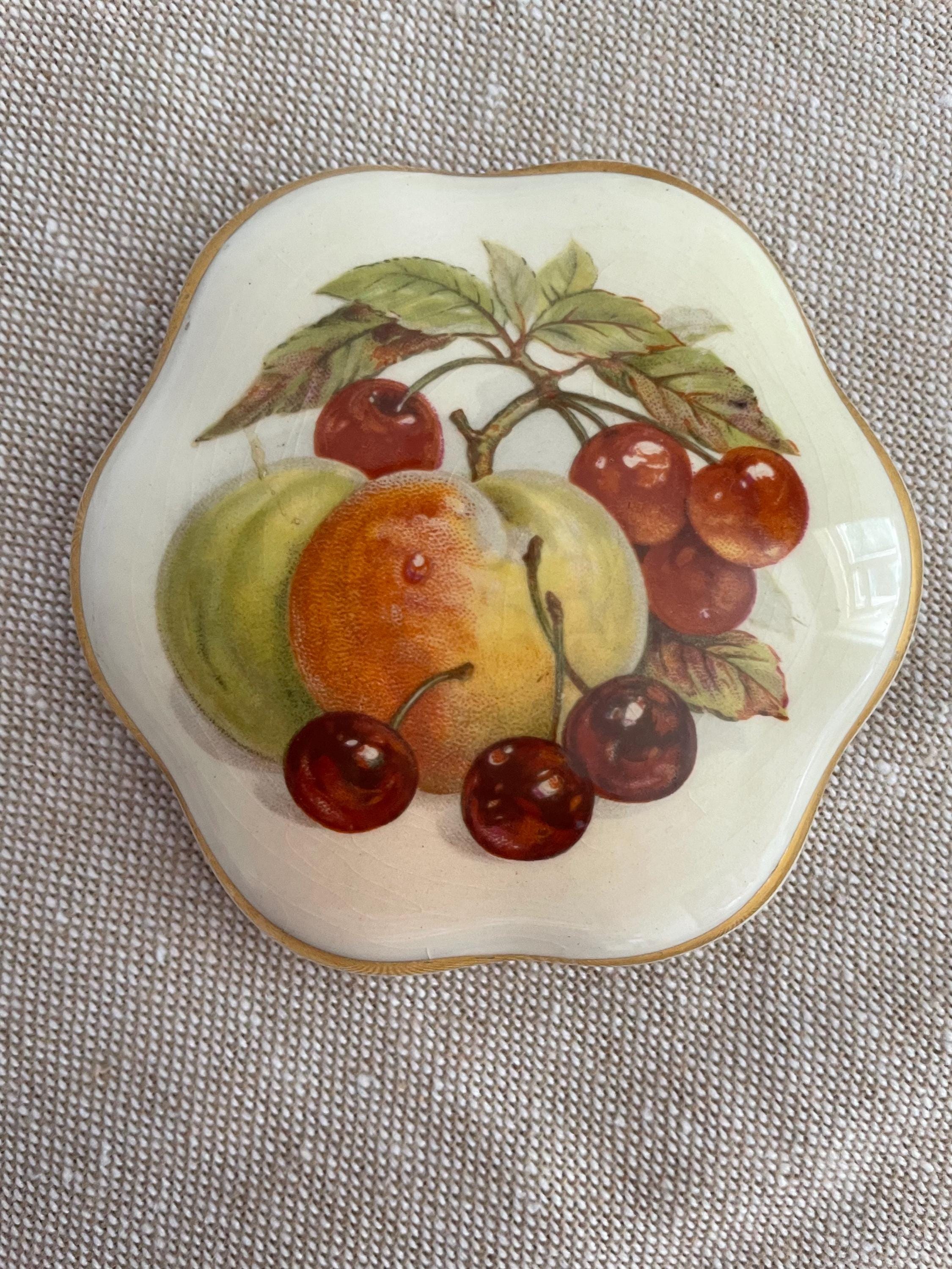 Royal Worcester Painted Fruit - Etsy