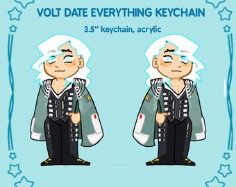 Volt DATE EVERYTHING Keychain