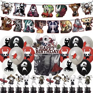 Game Hollow Knight‌es Birthday Party Supplies Cake Decoration Hollow