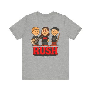 Rush Band Charlie Brown Mashup T-Shirt