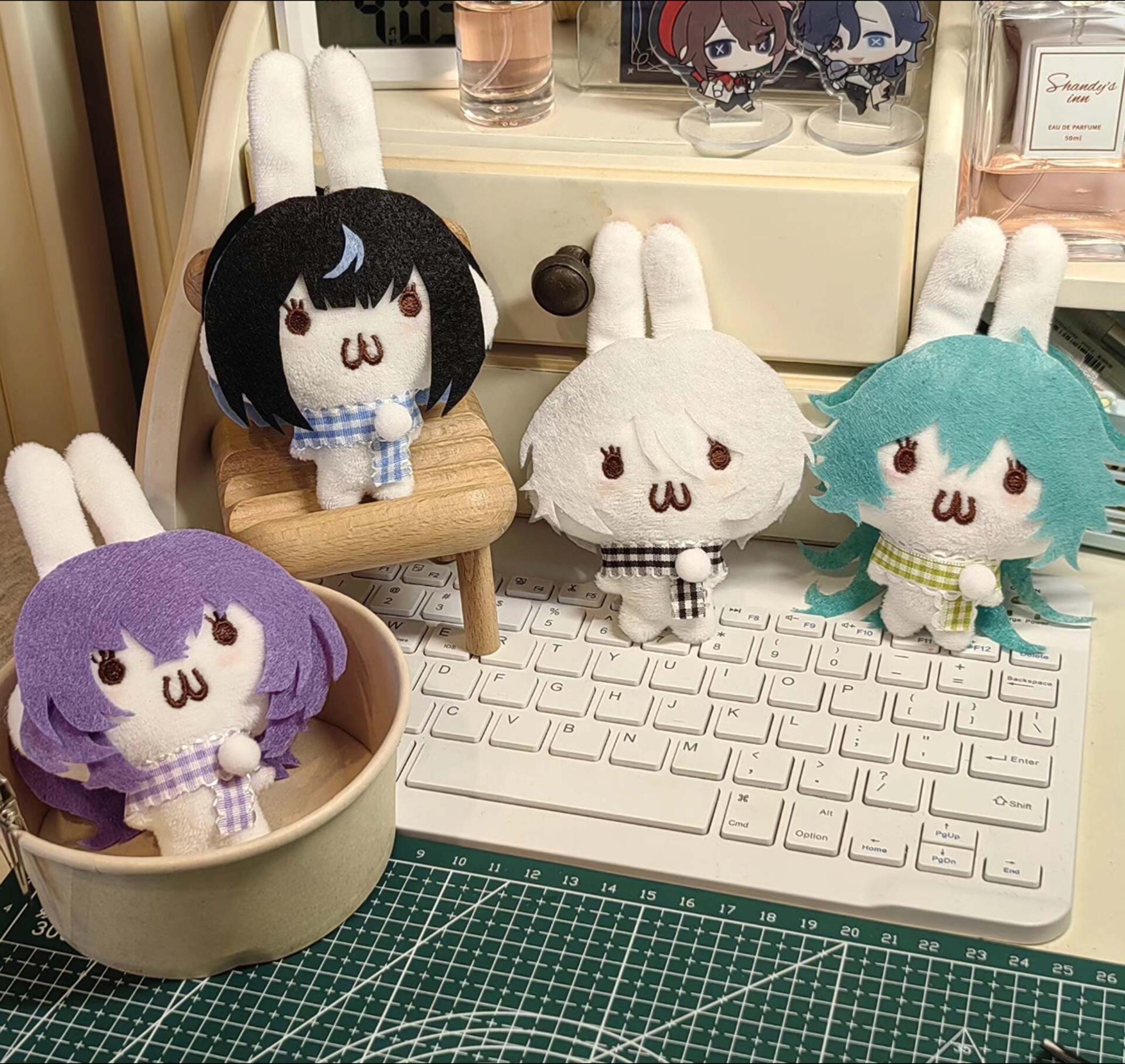 Hetalia Keychain Plush - Etsy
