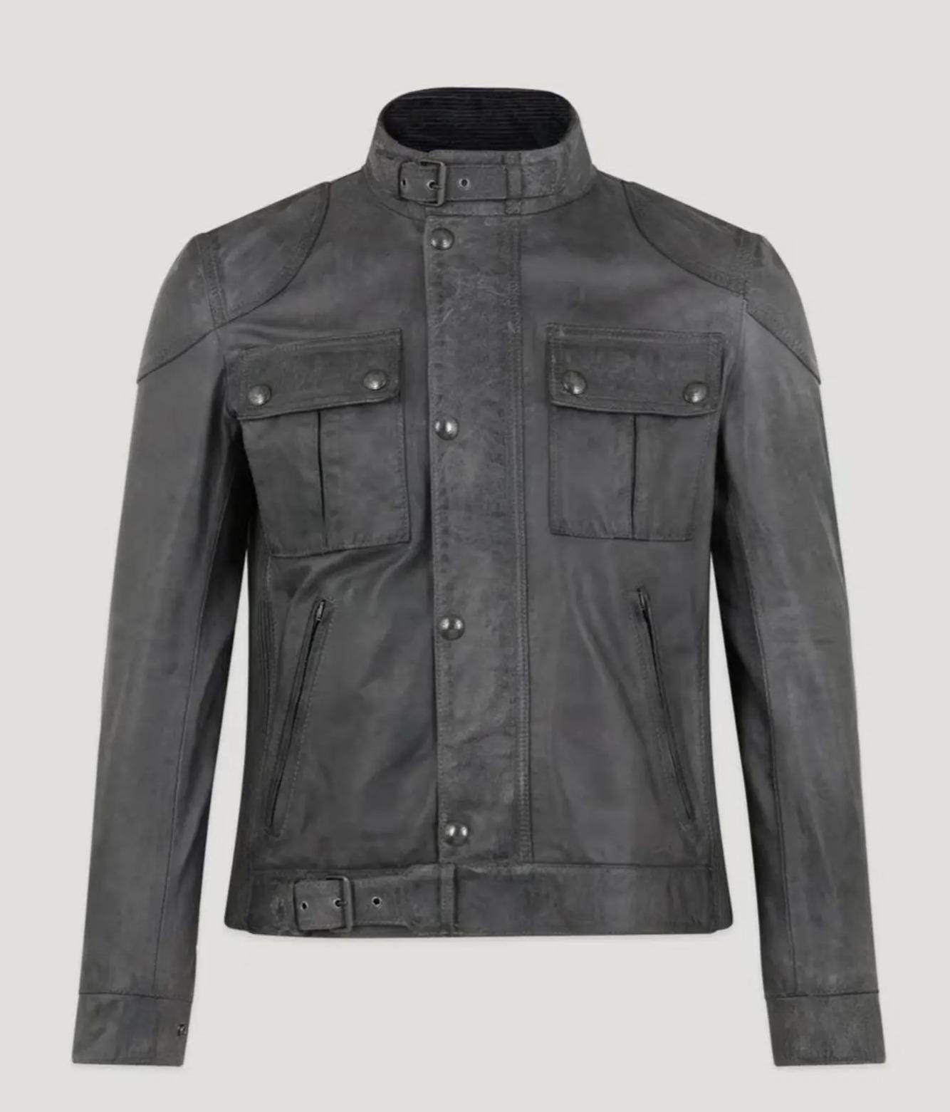 ベルスタッフ・ライダースジャケット／ワックスコットン 名作復刻！伊