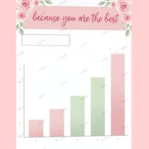 Bar Graph Planner | ADHD Thought Organizer | Mind Map PDF (Digital Download)