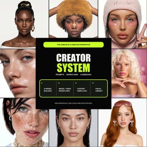 AI Influencer Content Creation UGC Media Kit Prompts Creator Toolkit Realistic