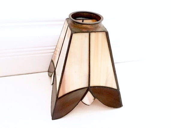 Stained Glass Lamp Shade Light Fixture Lighting Parts Image 0