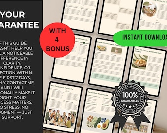 10 Healthy Snacks List | Nutritious Snack Ideas for Busy People | Weight Loss Friendly Foods | Instant Download PDF