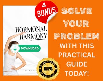 Hormonal Harmony Guide for Women | Wellness Workbook (Digital Download)