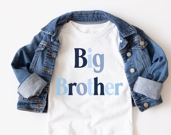 Chemise Big Brother-Big Brother faire-part chemise-Big Brother tenue-Big Brother chemise Annonce-Big Brother chemise à manches longues