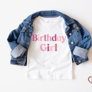 Girls Birthday Shirt Girls First Birthday Birthday Shirt Girl Birthday Tee 1st Birthday Girls Birthday Birthday Girl Outfit Birthday Girl image 1