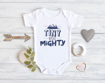 tiny but mighty onesie