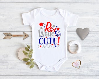 baby's 1st 4th of july outfit