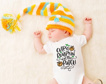 pumpkin onesie newborn