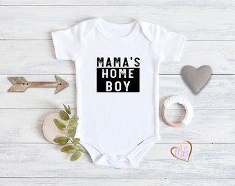 Mama's Homeboy Baby Onesie®, Baby Clothes, New Baby, Baby Boy, Baby Shower Gift, Baby Gift