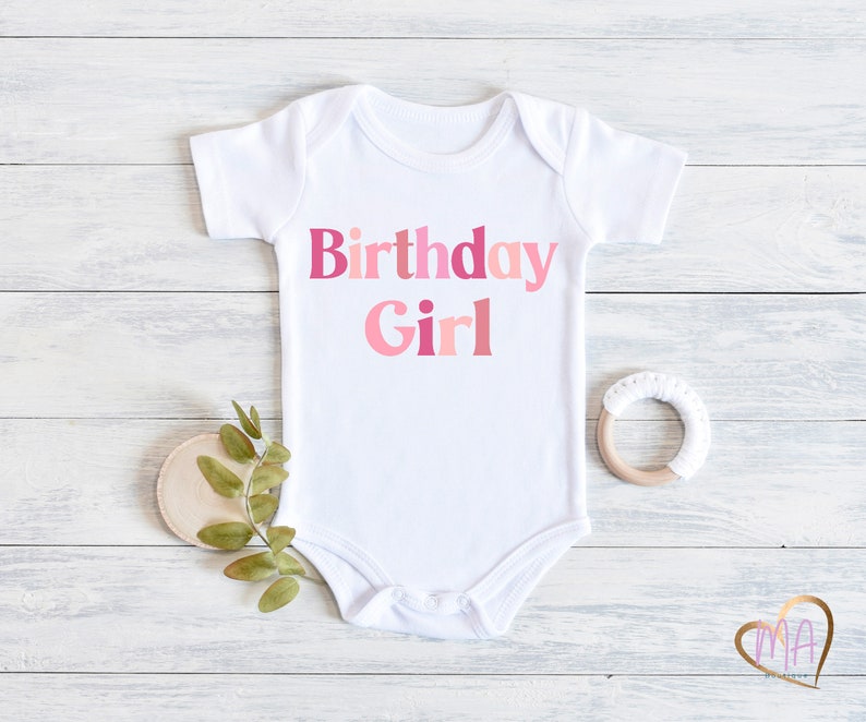 Girls Birthday Shirt Girls First Birthday Birthday Shirt Girl Birthday Tee 1st Birthday Girls Birthday Birthday Girl Outfit Birthday Girl image 3