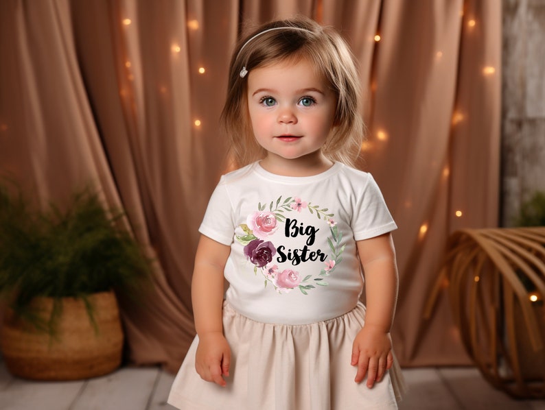 Big Sister Shirt-Big Sister Announcement Shirt-Big Sister Outfit-Big Sister Shirt Announcement-Big Sister Shirt-Pink Raglan Top image 2