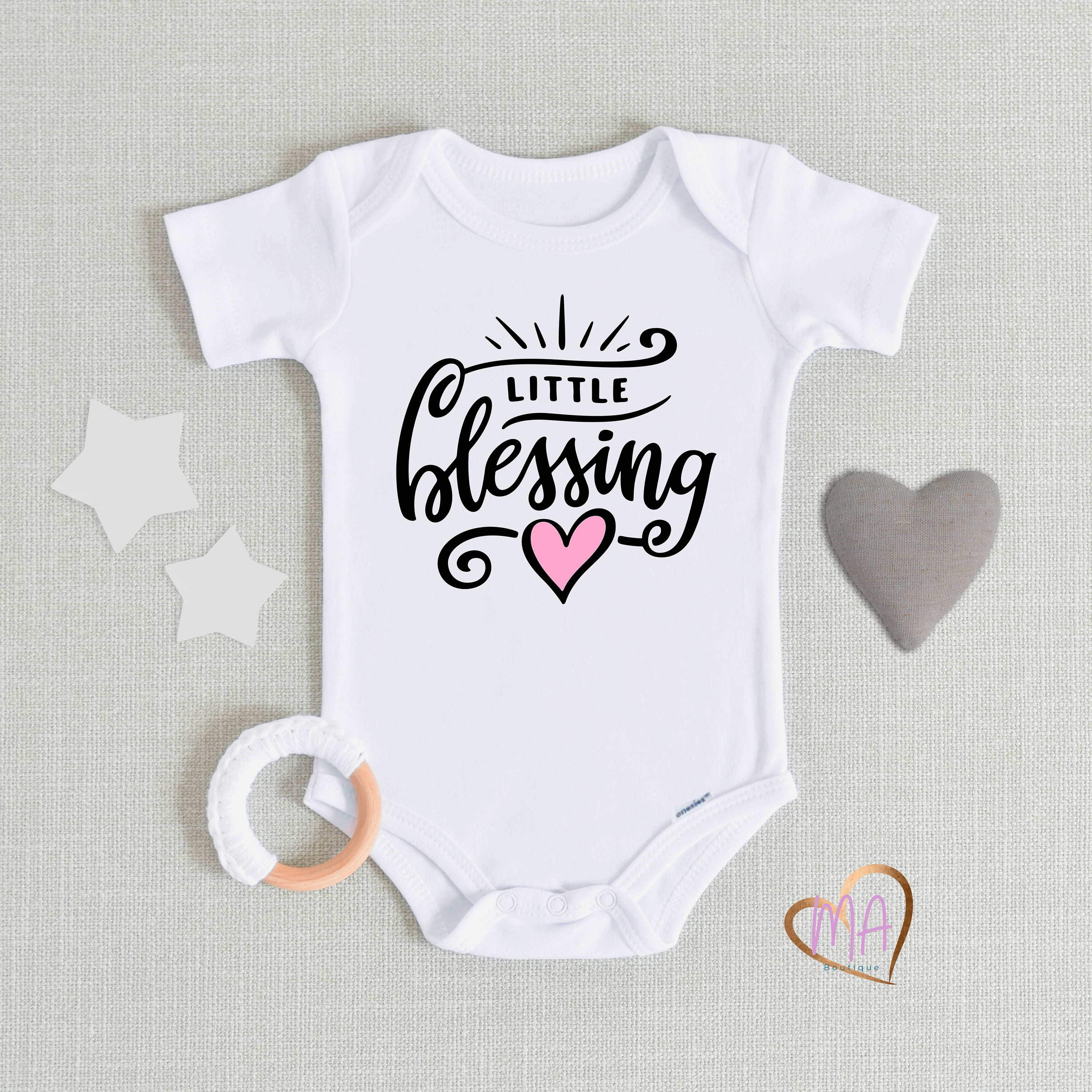 Little Blessing Baby Onesie® Christian Baby Onesie® Baby Etsy