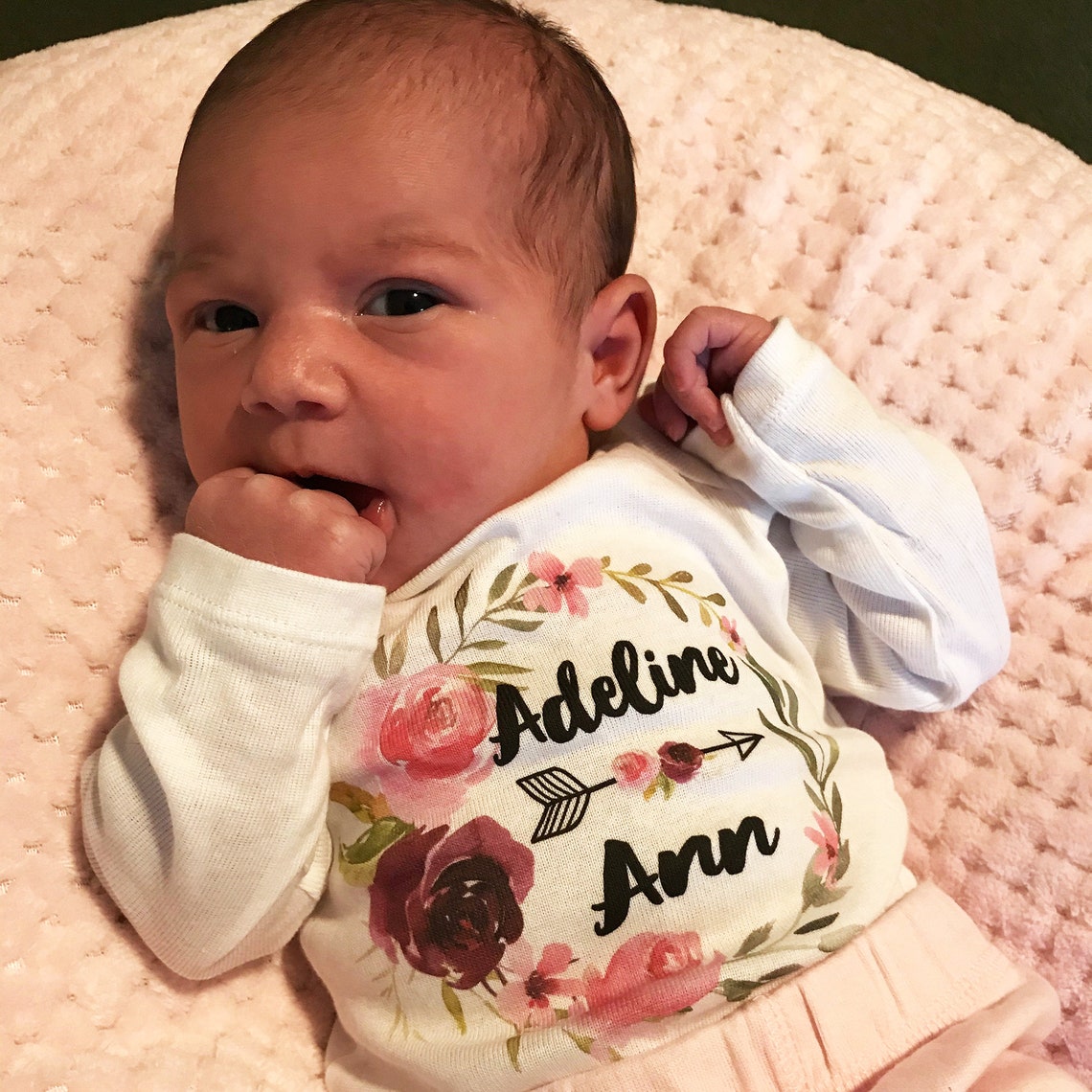 Baby Girl Clothes Personalized Onesie® Baby Girl Clothing Etsy