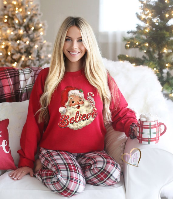believe santa shirt