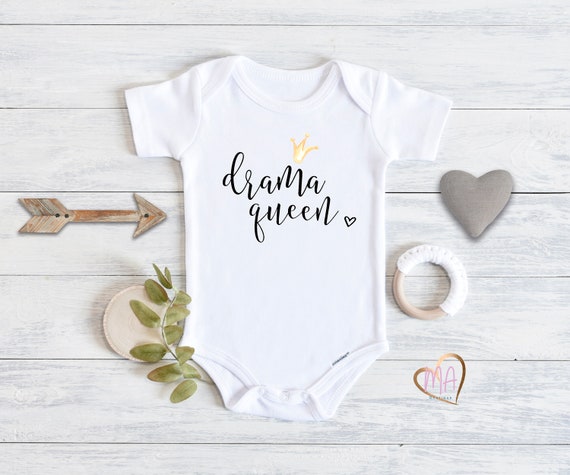 Body bebe fille Drama Queen Body bebe fille rigolote Body bebe fille Body Drama Queen Body bebe mignon Etsy Canada